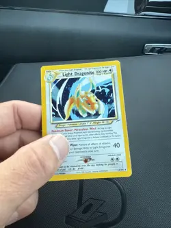 Pokemon TCG Light Dragonite Neo Destiny Holo Card 14/105 - Image 2