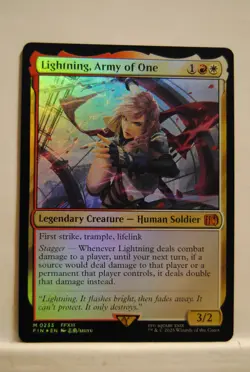Magic: Final Fantasy: Lightning, Army of One #0233 (Foil) - Image 1