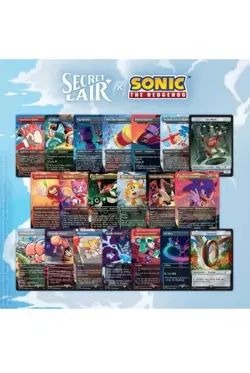 MTG Secret Lair x SONIC: Complete Non-Foil Set - In Hand Sealed - Image 1