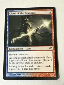 Clout Of The Dominus X1 Eventide NM Condition See Pics Front Back - Image 1