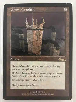Grim Monolith Urza's Legacy Regular - Image 1