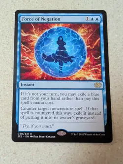 MTG Magic the Gathering Force of Negation Double Masters 2022 - Image 1