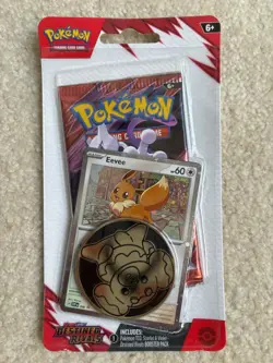 New Pokemon TCG: Scarlet & Violet Destined Rivals Checklane Blister - Eevee - Image 1