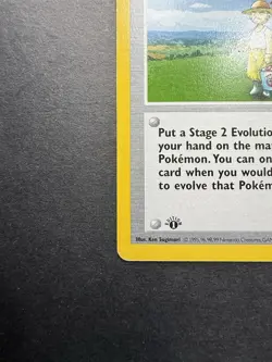 Pokemon Cards: Base Set 1st Edition Rare: Pokemon Breeder 76/102 - Image 5