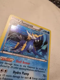 Pokemon TCG Samurott Black White 32/114 Holo Holo Rare - Image 2