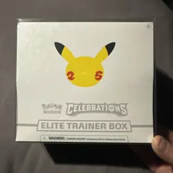 Pokemon TCG Celebrations 25th Anniversary (ETB) Sealed / NEW with protector - Image 1