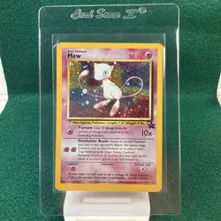 Mew 9 Black Star Promo 2000 Holo Rare Pokemon TCG Card - Image 1