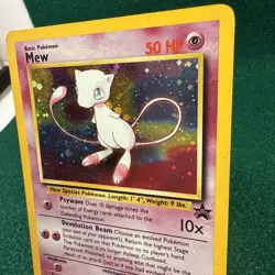 Mew 9 Black Star Promo 2000 Holo Rare Pokemon TCG Card - Image 3