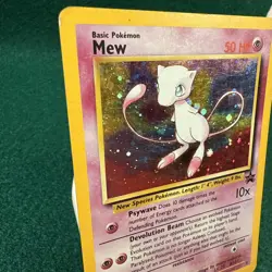 Mew 9 Black Star Promo 2000 Holo Rare Pokemon TCG Card - Image 4
