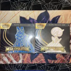 Pokemon TCG Mega Evolution Elite Trainer Box - ETB Set - LOT of (2) NEW - Sealed - Image 1