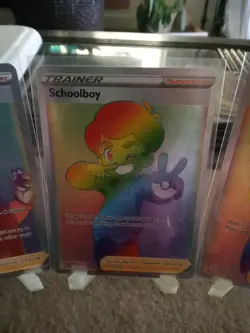 THREE Pokemon Rainbow Secret Rare Trainer Mixed Lot Sword & Shield Near Mint - Image 3