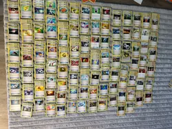 Lot(14) HUGE lot 208 Cards Pokemon ITEM STADIUM TRAINER CARDS - Image 1
