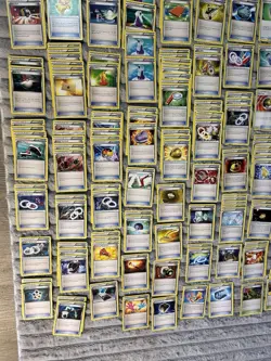Lot(14) HUGE lot 208 Cards Pokemon ITEM STADIUM TRAINER CARDS - Image 4