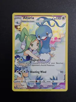 Pokemon TCG Altaria TG11/TG30 Sword & Shield Silver Tempest Full Art English - Image 1