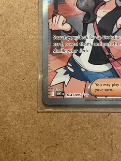 Hilda 164/086 Full Art Ultra Rare SV: White Flare Pokemon TCG WHT NM - Image 4
