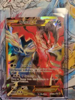 Pokemon TCG Yveltal EX XY150a X&Y Alternate Art Black Star Promo Full Art Rare! - Image 1