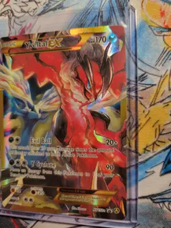 Pokemon TCG Yveltal EX XY150a X&Y Alternate Art Black Star Promo Full Art Rare! - Image 3
