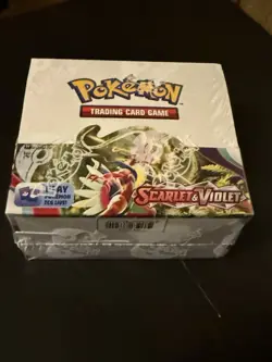 Pokemon Scarlet and Violet Booster Box Base Factory Sealed - Image 1