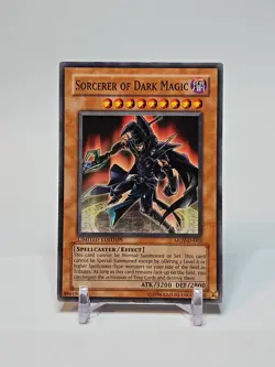 Yu-Gi-Oh TCG Sorcerer Of Dark Magic MOV-EN002 Limited Edition Common Card LP - Image 1