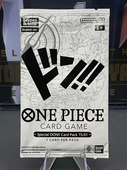 2023 One Piece Card Game Special Don!! TS-01 Sealed Pack English Version - Image 1