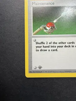 Pokemon Cards: Base Set 1st Edition Uncommon: Maintenance 83/102 - Image 5