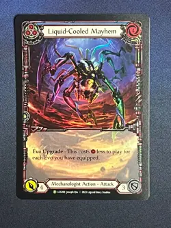 FAB LGS200 Liquid-Cooled Mayhem FOIL Promo Mechanologist Action Flesh & Blood - Image 1