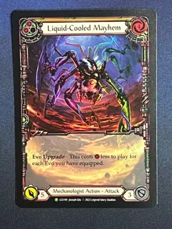 FAB LGS199 Liquid-Cooled Mayhem FOIL Promo Mechanologist Action Flesh & Blood - Image 1