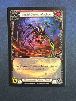 FAB LGS198 Liquid-Cooled Mayhem FOIL Promo Mechanologist Action Flesh & Blood - Image 1