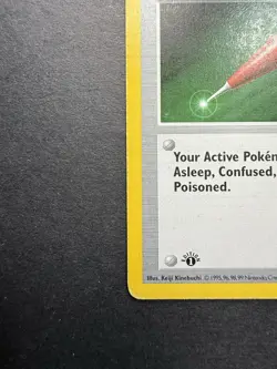 Pokemon Cards: Base Set 1st Edition Uncommon: Full Heal 82/102 - Image 5
