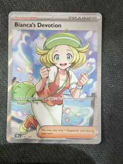 BIANCA'S DEVOTION - 197/162 - TEMPORAL FORCES - ULTRA RARE - POKEMON CARD - Image 1