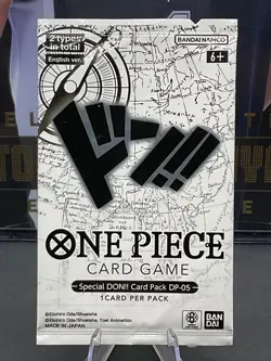 2023 One Piece Card Game Special Don!! Sealed Pack DP-05 English Brandai Promo - Image 1