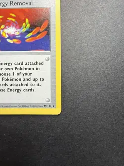 Pokemon Cards: Base Set 1st Edition Rare: Super Energy Removal 79/102 - Image 4