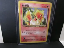 NM/Mint 1st Edition Ponyta 64/82 Team Rocket Pokemon Card BB3 ANG - Image 1