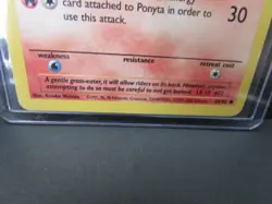 NM/Mint 1st Edition Ponyta 64/82 Team Rocket Pokemon Card BB3 ANG - Image 3