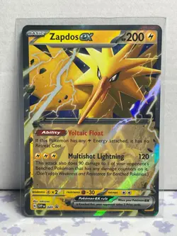Zapdos ex 049 Sv: Scarlet & Violet Promo Cards Holo - Image 1