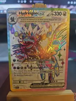 Pokemon TCG Hydreigon EX Ultra Rare Holo Card NM Condition 223/191 Surging SSP - Image 1