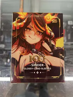 Gamer Supps VCard Elemental Card Sleeves Sinder VTuber Standard Protector 100ct - Image 1
