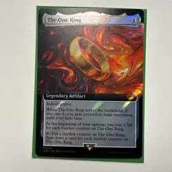 MTG: The One Ring (Extended Art Surge Foil) - Universes Beyond: LotR 791 - Image 1
