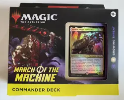 MTG Growing Threat Commander Deck *New Sealed* MOM March of Machine Free Ship - Image 2