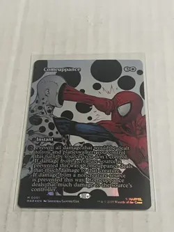 Magic The Gathering Marvel Spider-Man Comeuppance Mythic Foil Borderless M 0001 - Image 1