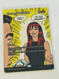 Unexpected Windfall Borderless Marvel Universe 29 - Image 1