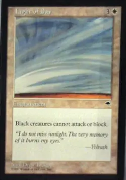 Light of Day - Tempest: #27, Magic: The Gathering Nm R55 - Image 1