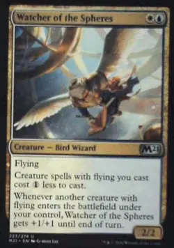 Watcher of the Spheres - Core Set 2021: #227, Magic: The Gathering Nm R53 - Image 1
