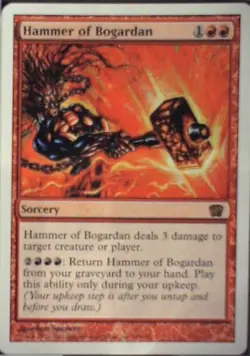 Hammer of Bogardan - 8th Edition: #193, Magic: The Gathering Nm R43 - Image 1