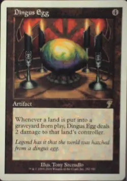 Dingus Egg - 7th Edition: #292, Magic: The Gathering Nm R40 - Image 1