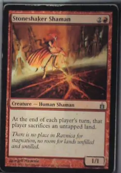Stoneshaker Shaman - Ravnica: City of Guilds: #145, Magic: The Gathering Lp R38 - Image 1