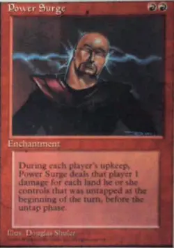 Power Surge - Fourth Edition: #216, Magic: The Gathering Lp R38 - Image 1