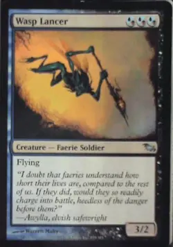 Wasp Lancer - Shadowmoor: #179, Magic: The Gathering Lp R38 - Image 1