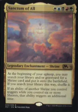Sanctum of All - Core Set 2021: #225, Magic: The Gathering Nm R35 - Image 1