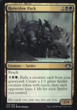 Rotwidow Pack - Modern Horizons: #212, Magic: The Gathering Nm R34 - Image 1